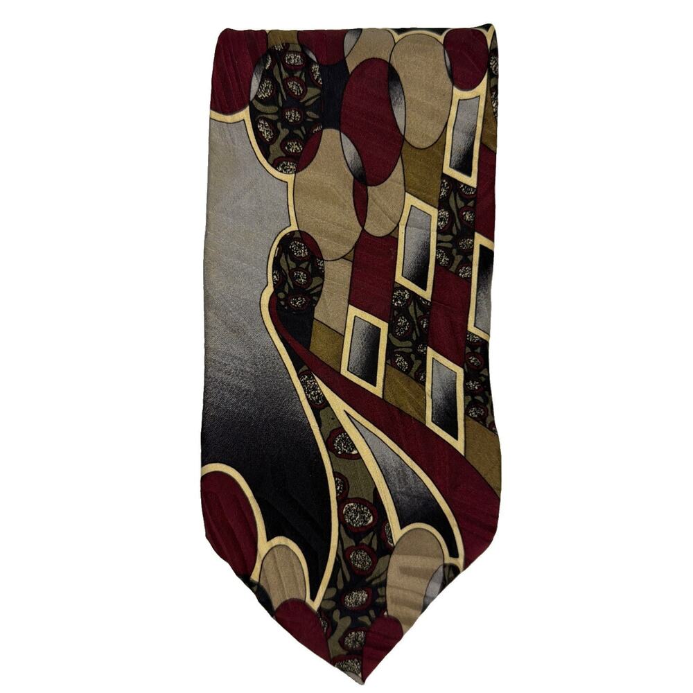 Screenplay By Martin Wong Men’s Tie 100% Silk Luxury Vintage Necktie Gift USA